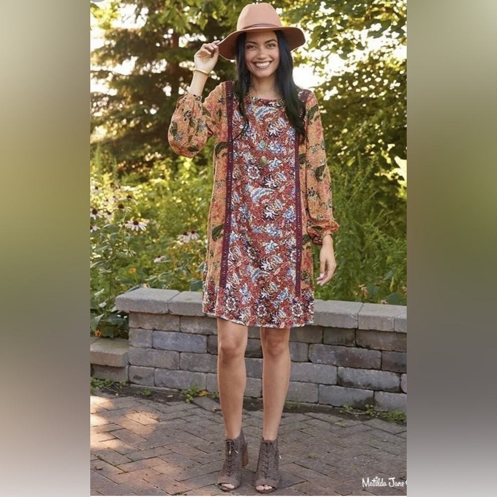 MATILDA JANE Lovely Menagerie BOHO Dress XS